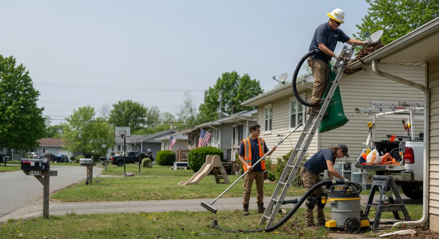 Gutter Installation in Breezewood, PA near me